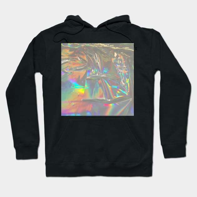 Holographic Whisper Hoodie by dinaaaaaah